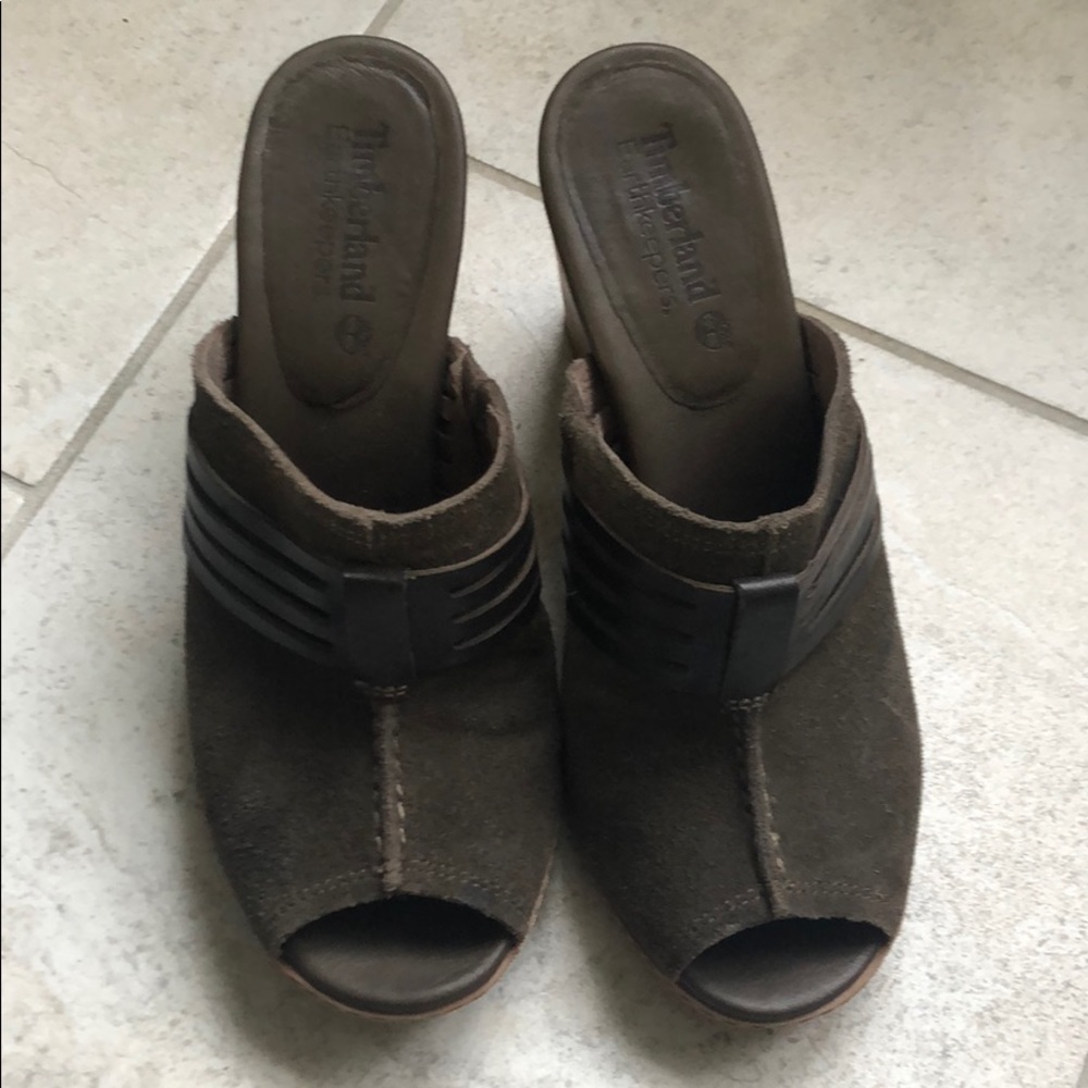Timberland heel slip ons